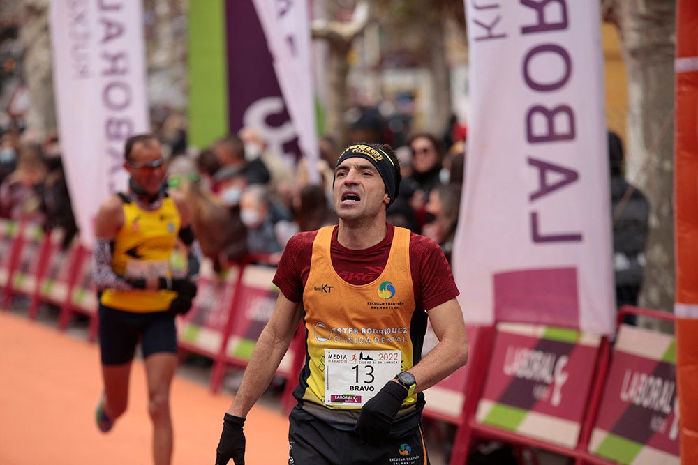 Juan Bueno y Gema Martín fueron los triunfadores de la X Media Maratón Ciudad de Salamanca 