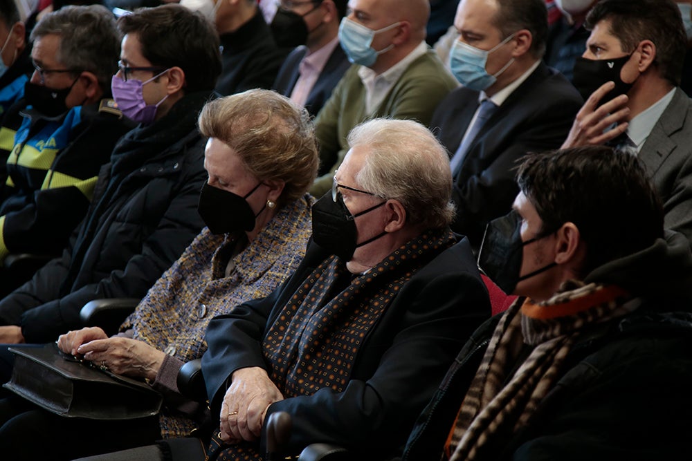 Recuperación de la festividad de San Juan Dios en el Parque de Bomberos de Salamanca tras no poder homenajear a veteranos y jubilados en los dos últimos años