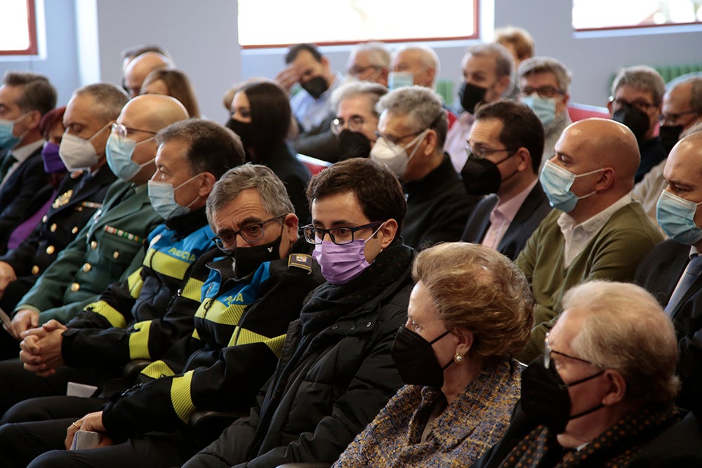 Recuperación de la festividad de San Juan Dios en el Parque de Bomberos de Salamanca tras no poder homenajear a veteranos y jubilados en los dos últimos años