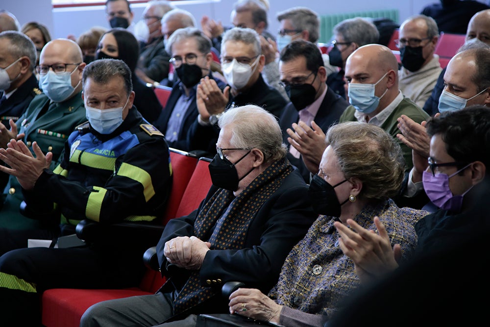 Recuperación de la festividad de San Juan Dios en el Parque de Bomberos de Salamanca tras no poder homenajear a veteranos y jubilados en los dos últimos años