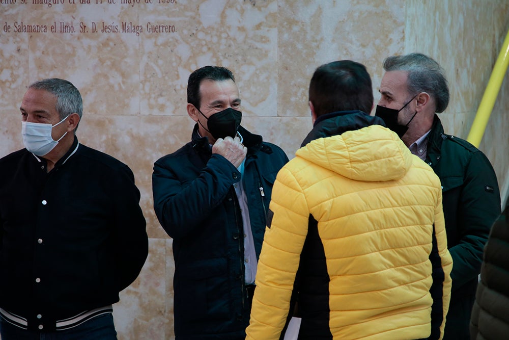 Recuperación de la festividad de San Juan Dios en el Parque de Bomberos de Salamanca tras no poder homenajear a veteranos y jubilados en los dos últimos años