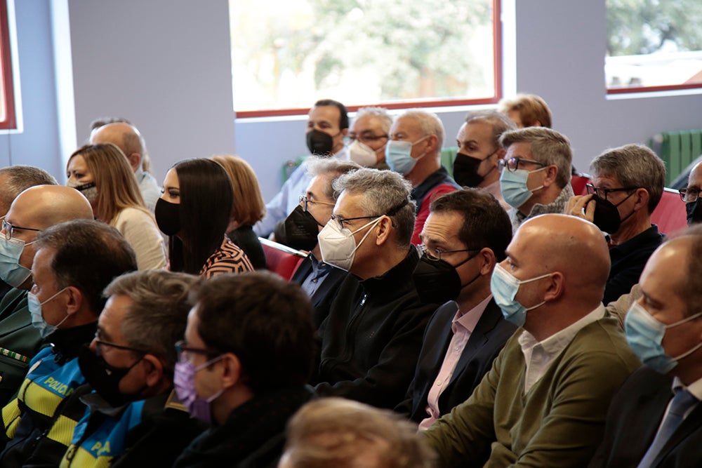 Recuperación de la festividad de San Juan Dios en el Parque de Bomberos de Salamanca tras no poder homenajear a veteranos y jubilados en los dos últimos años