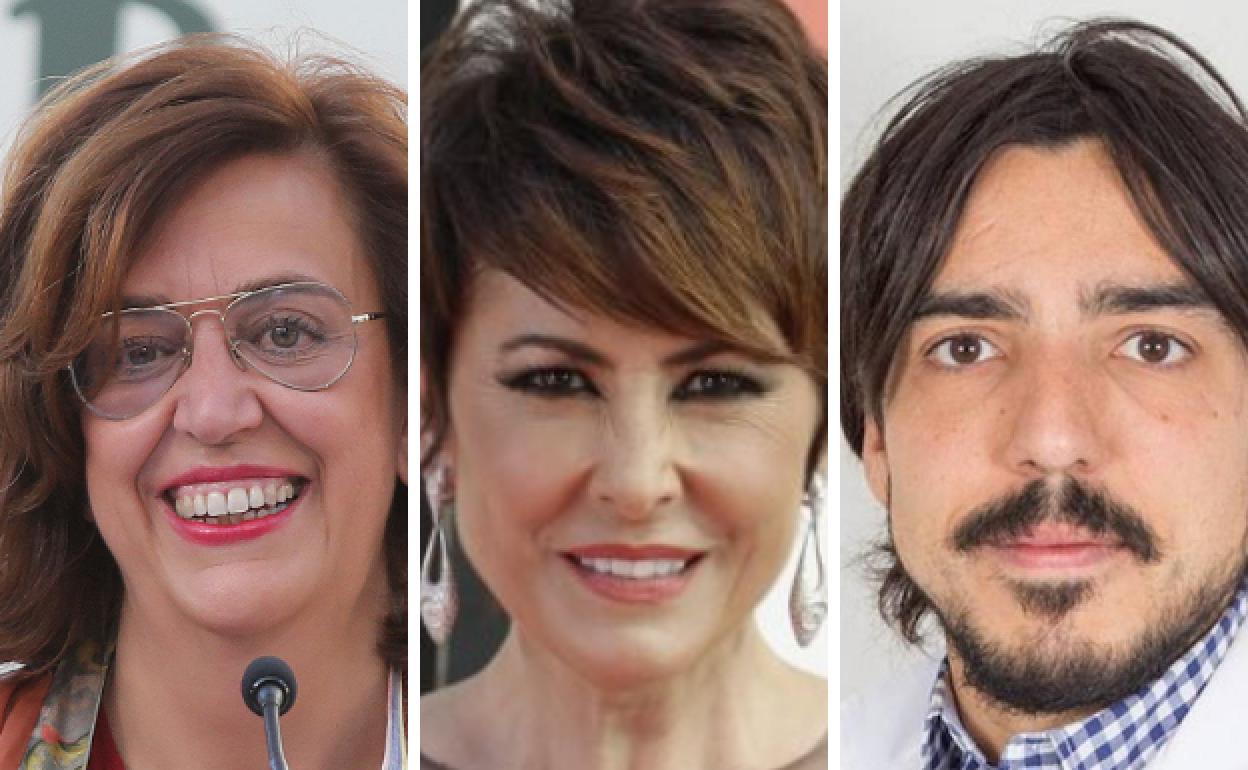 Ángeles Armisén, Irma Soriano y Javier Calaveras, mondongueros en Villada.