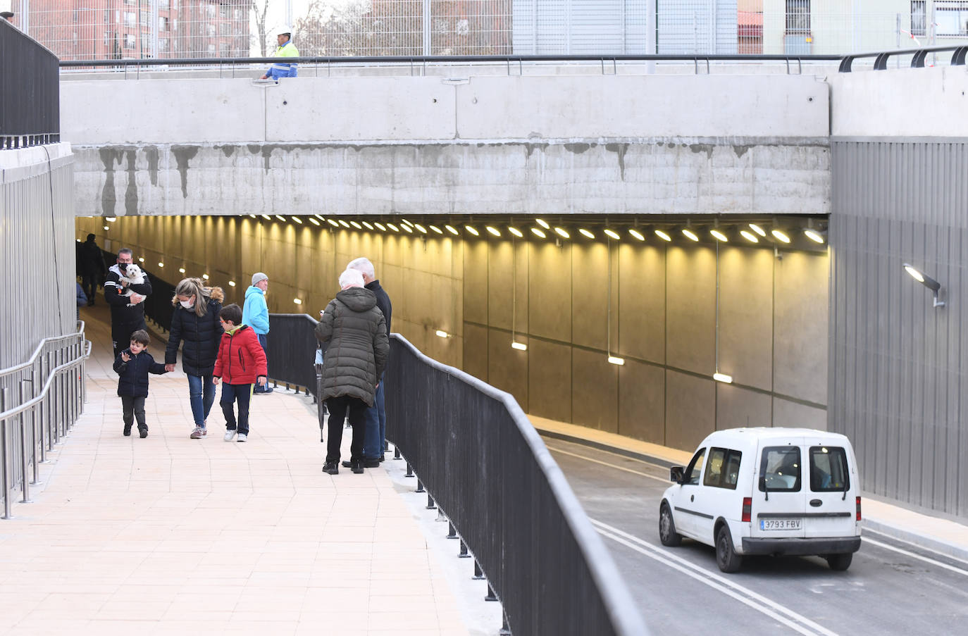 Fotos: Apertura del túnel de Andrómeda en Valladolid