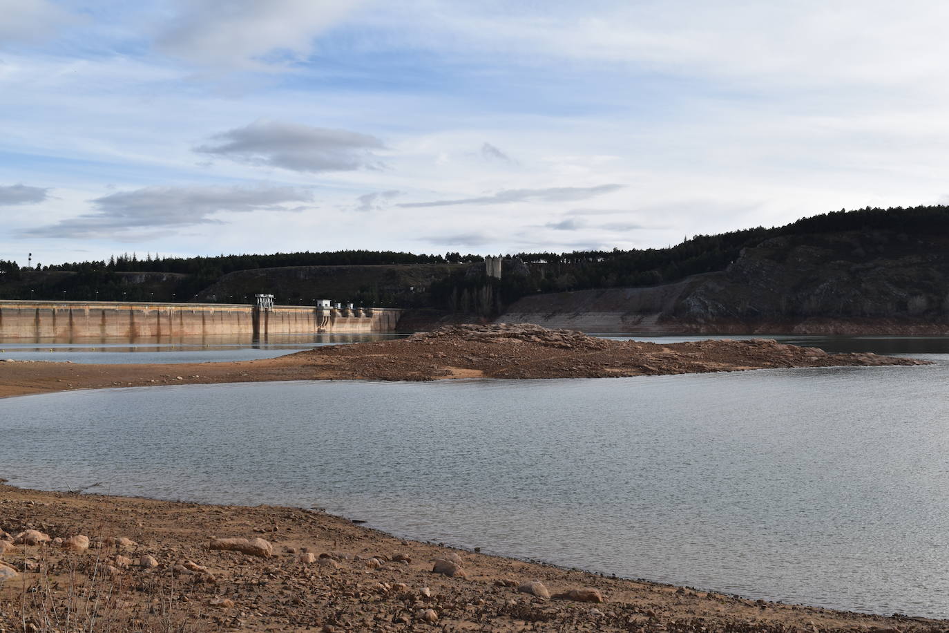 Fotos: Los embalses de Palencia se asoman a la alerta por sequía