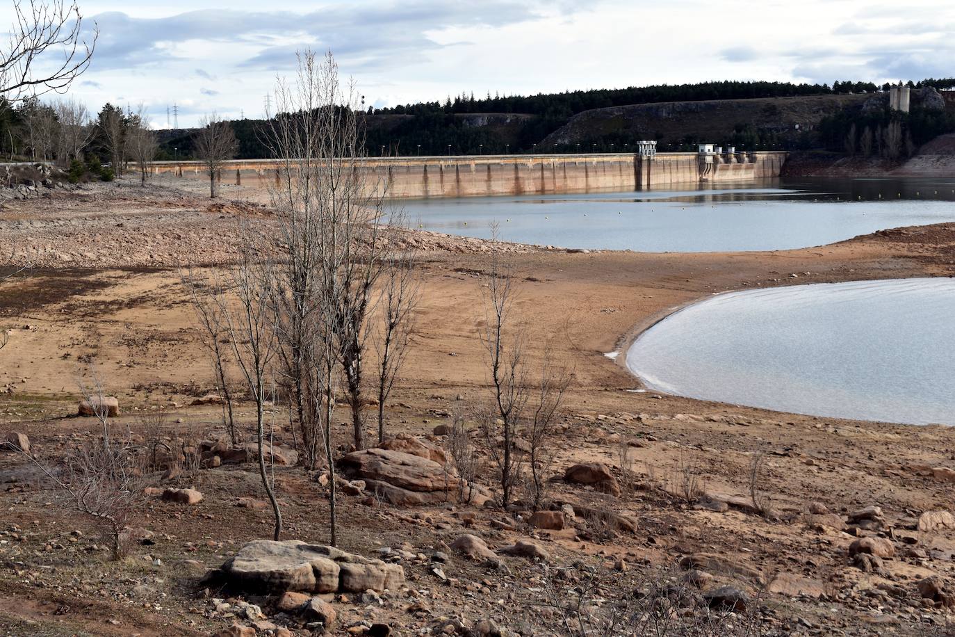 Fotos: Los embalses de Palencia se asoman a la alerta por sequía