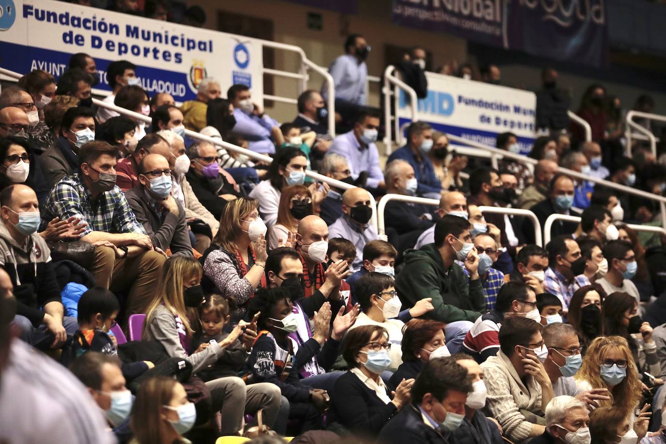 El UEMC Real Valladolid cae en casa ante el Basquet Girona. 