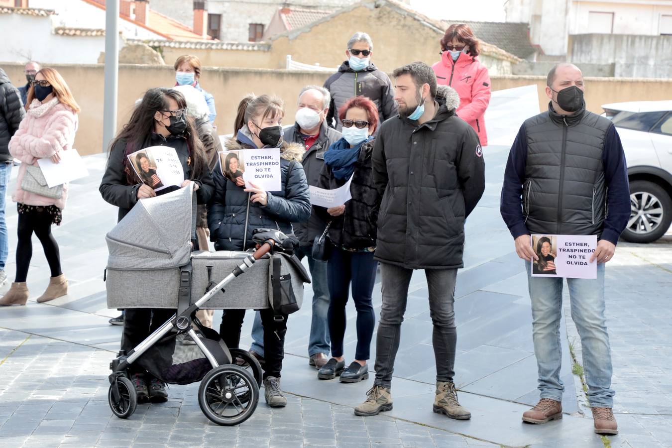 Fotos: Traspinedo recuerda a Esther López dos meses después de su muerte