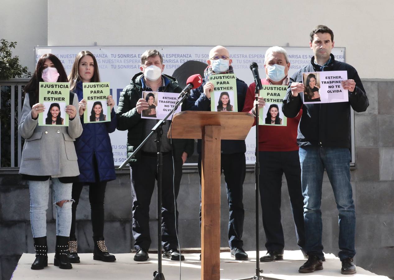 Fotos: Traspinedo recuerda a Esther López dos meses después de su muerte