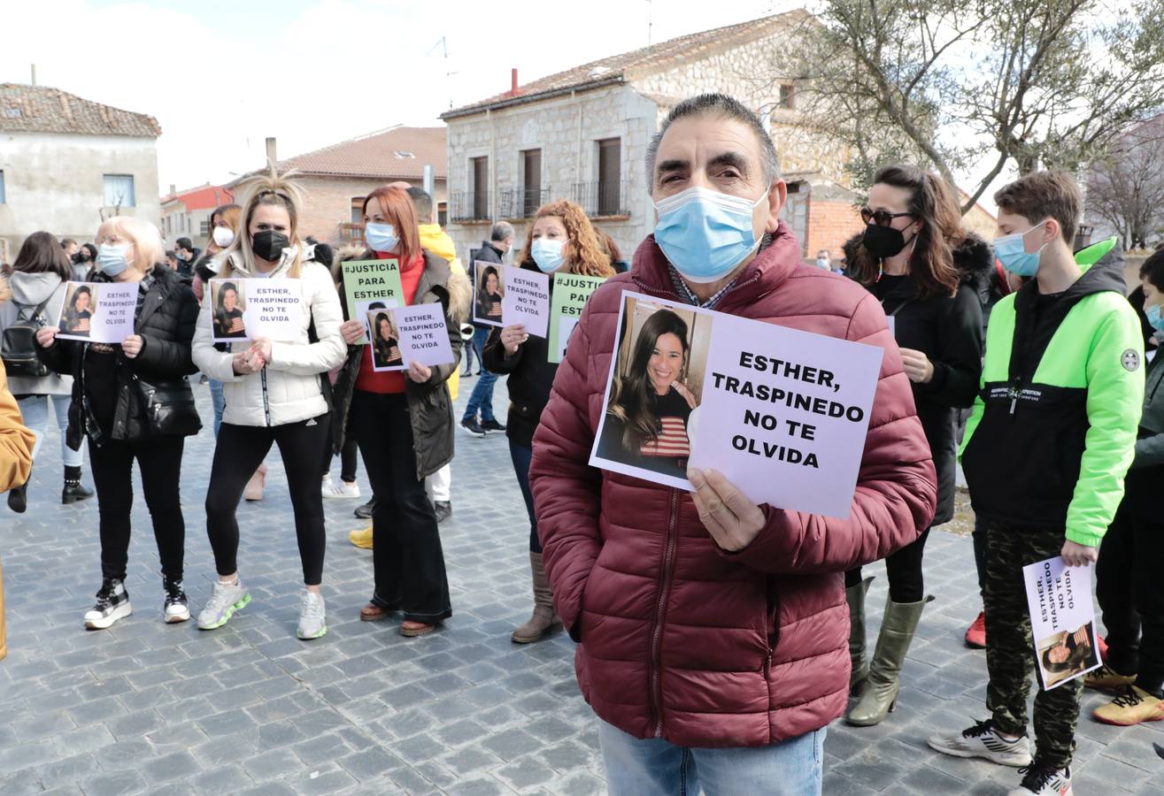 Fotos: Traspinedo recuerda a Esther López dos meses después de su muerte