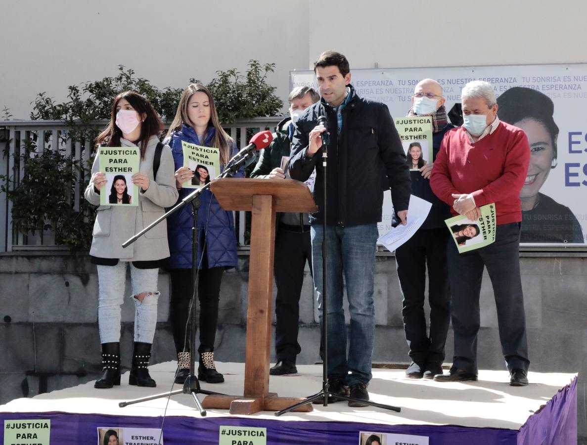 Fotos: Traspinedo recuerda a Esther López dos meses después de su muerte