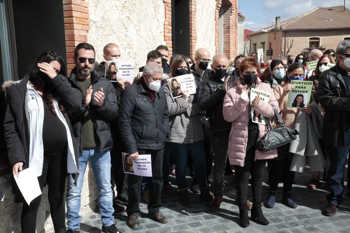 Fotos: Traspinedo recuerda a Esther López dos meses después de su muerte