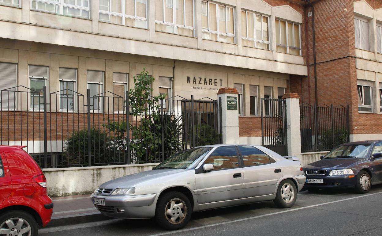 Fachada del colegio infantil Nazaret, en una imagen de archivo.