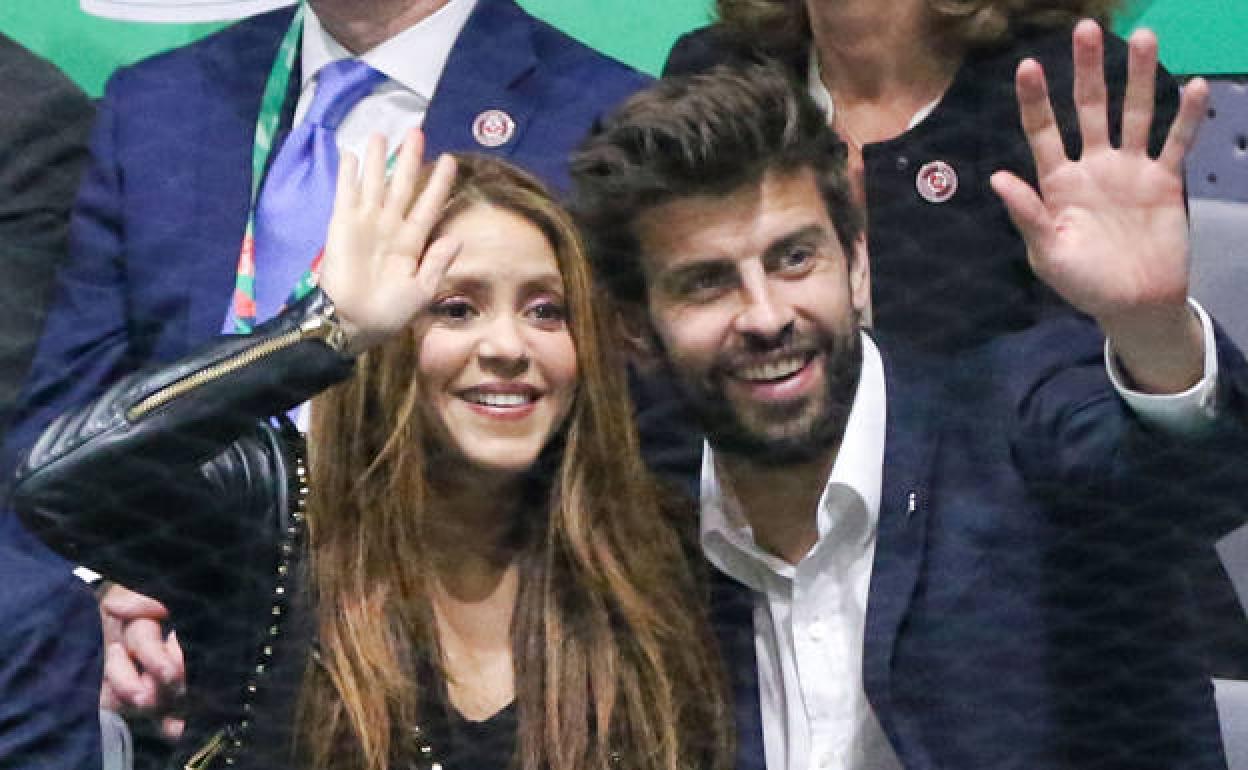 Shakira y Gerard Piqué. 
