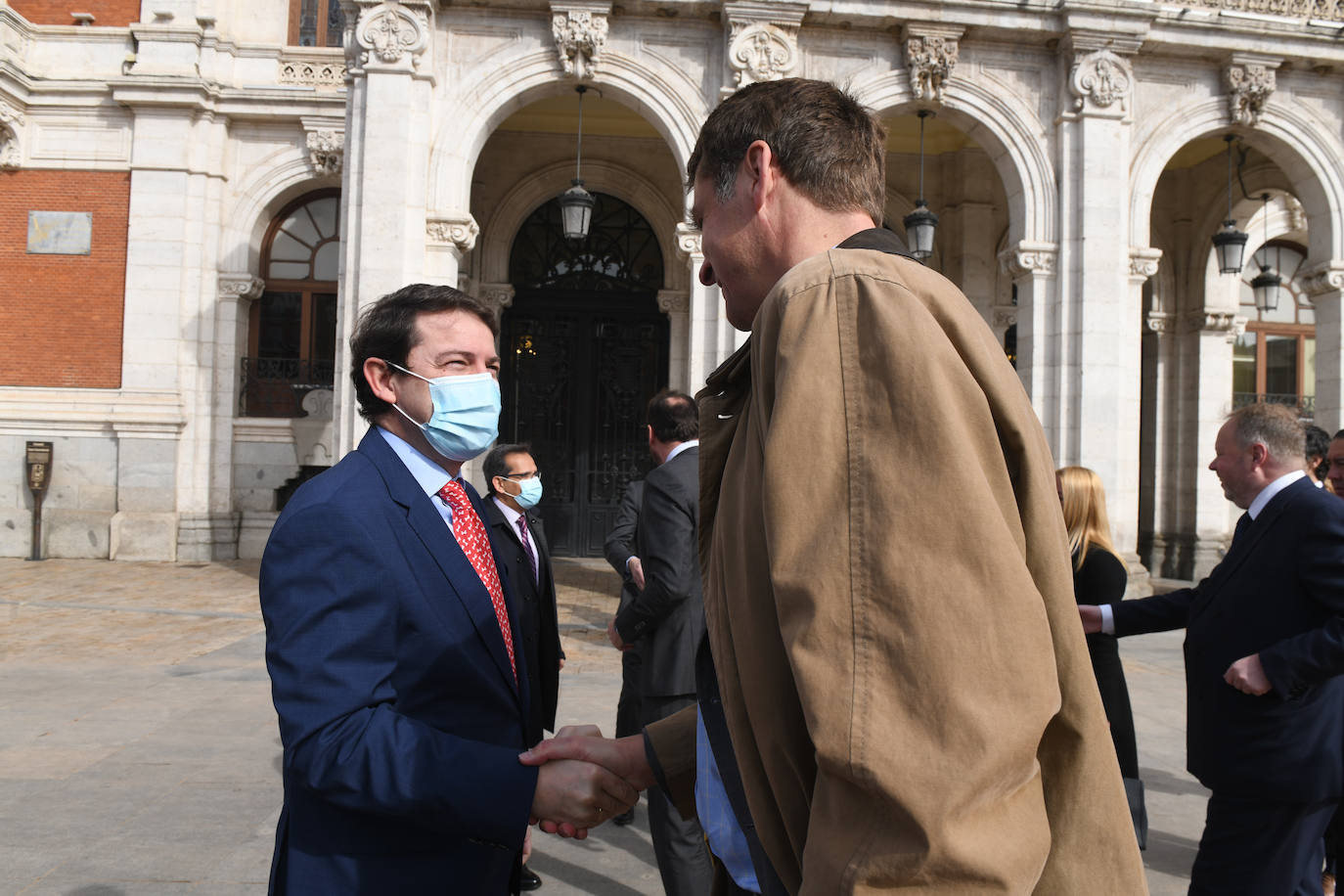 Fotos: Colocación de la primera piedra de la fábrica de Switch Mobility en Valladolid