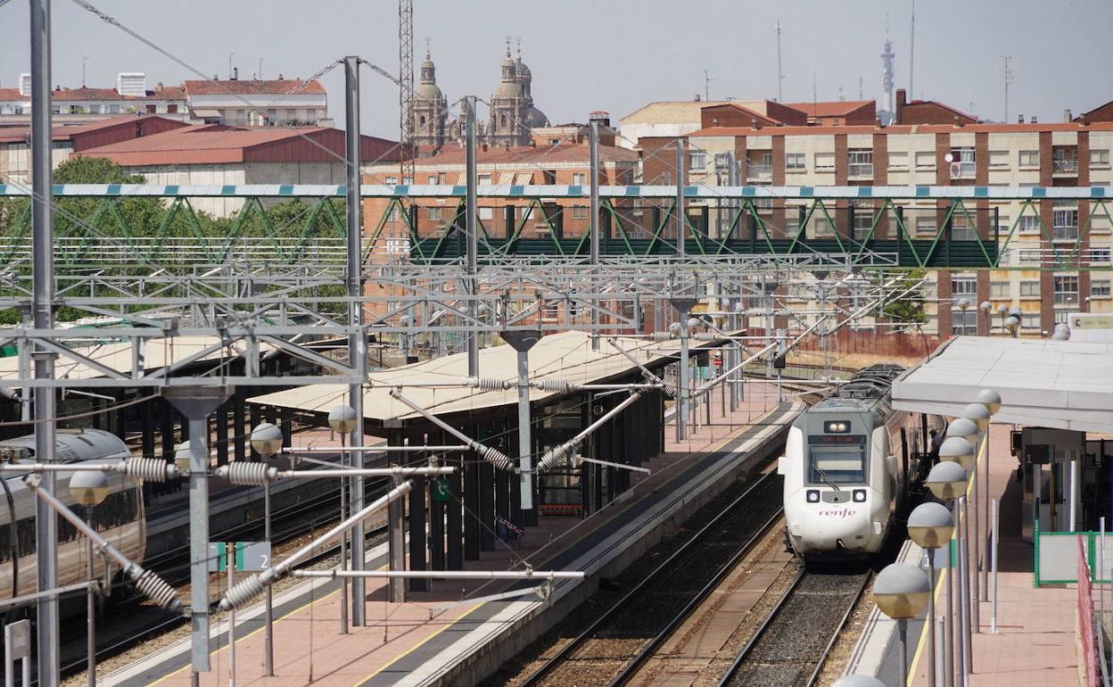 Estación de ferocarril de Salamanca.