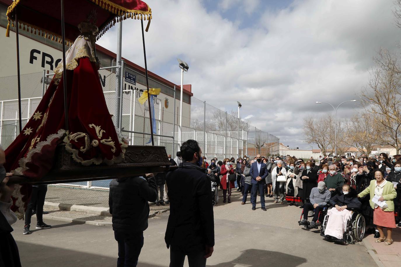 Fotos: Recibimiento y procesión de la Virgen del Henar en Campaspero