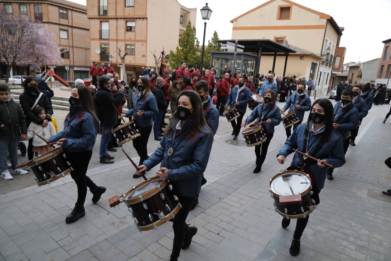 Fotos: Desfile de bandas de Semana Santa de Peñafiel