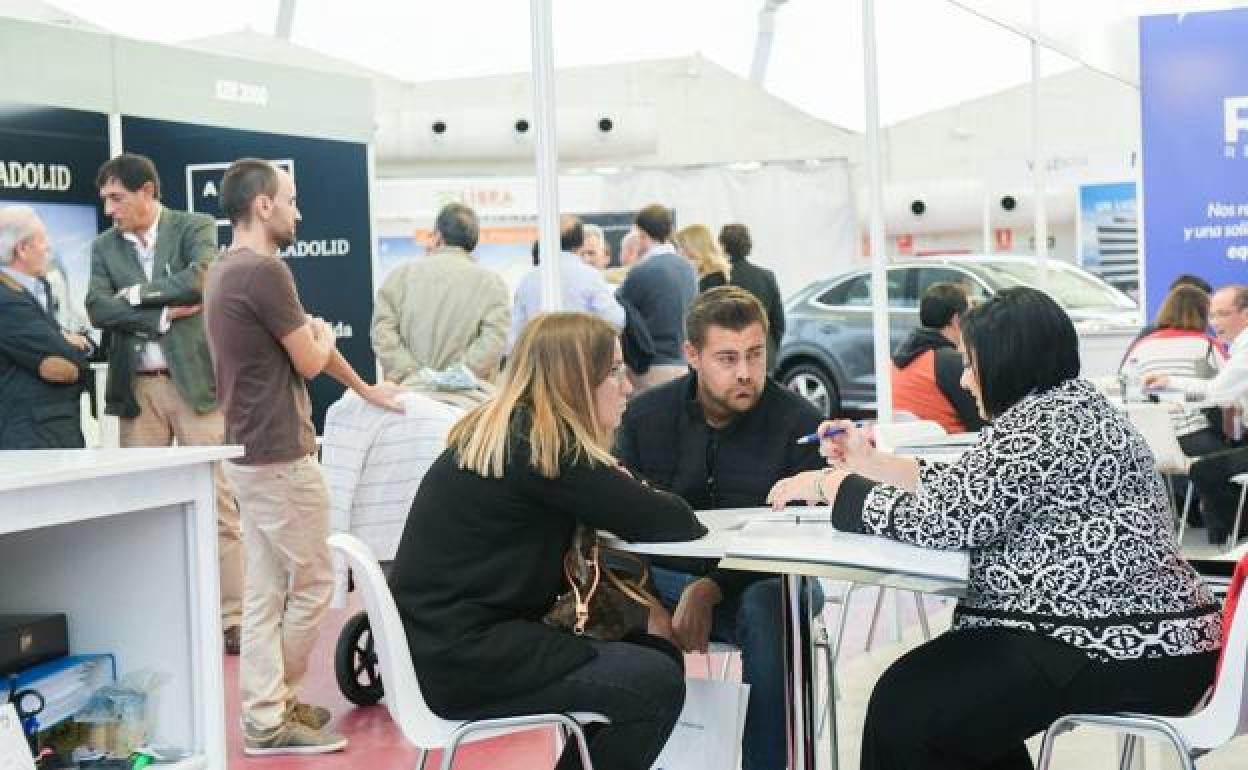 La Cúpula del Milenio alberga la Feria Inmobiliaria de Valladolid. 