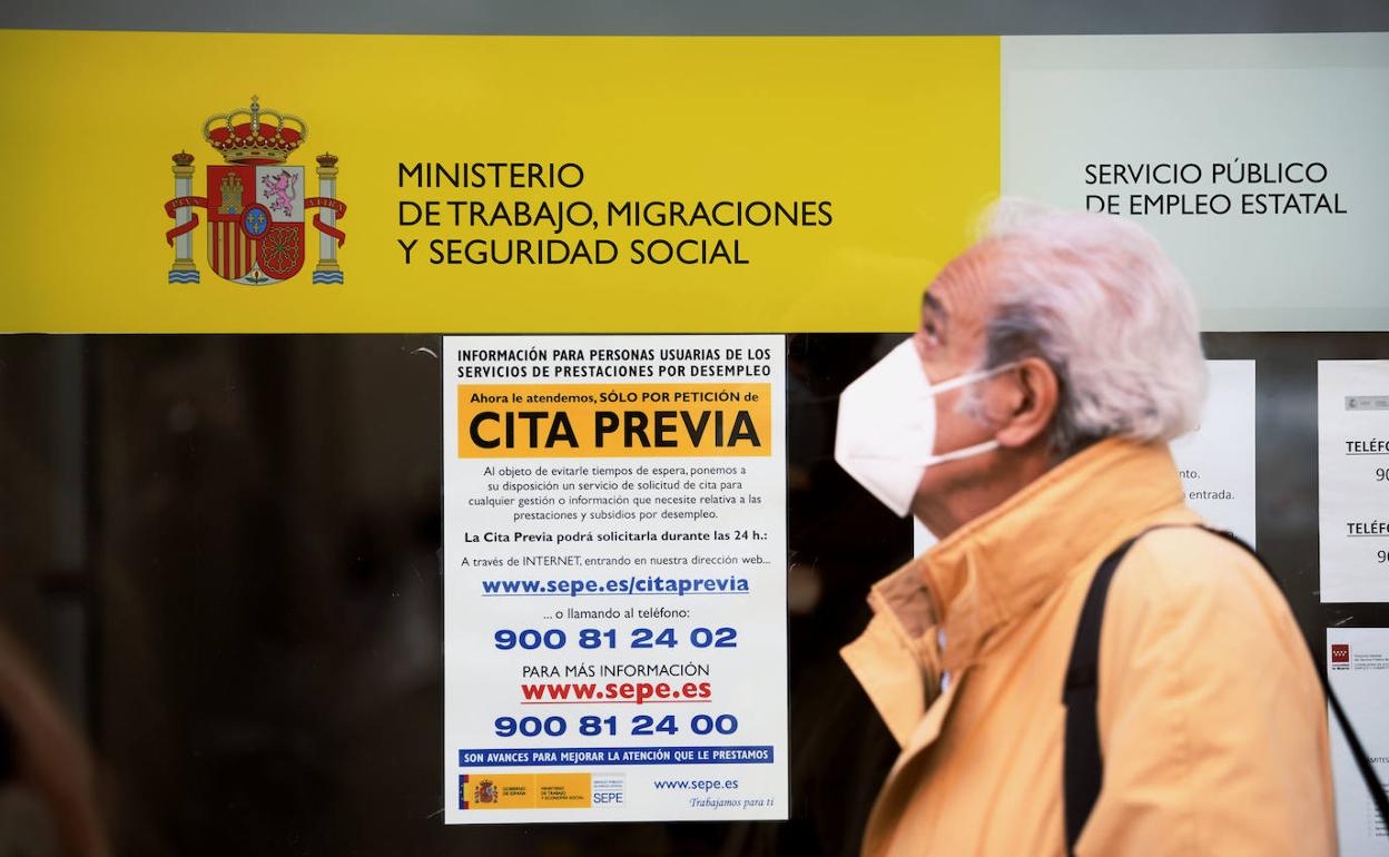 Oficina del Ministerio de Trabajo, Migraciones y Seguridad Social.