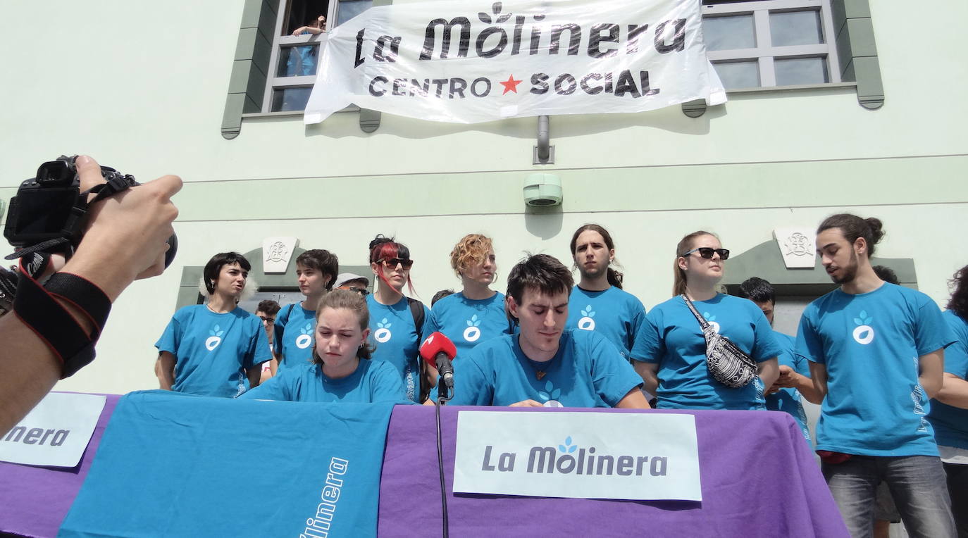 Acto de presentación del centro social La Molinera.