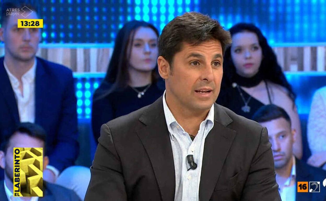 Fran Rivera en el programa 'Espacio Público', en el que colabora. 