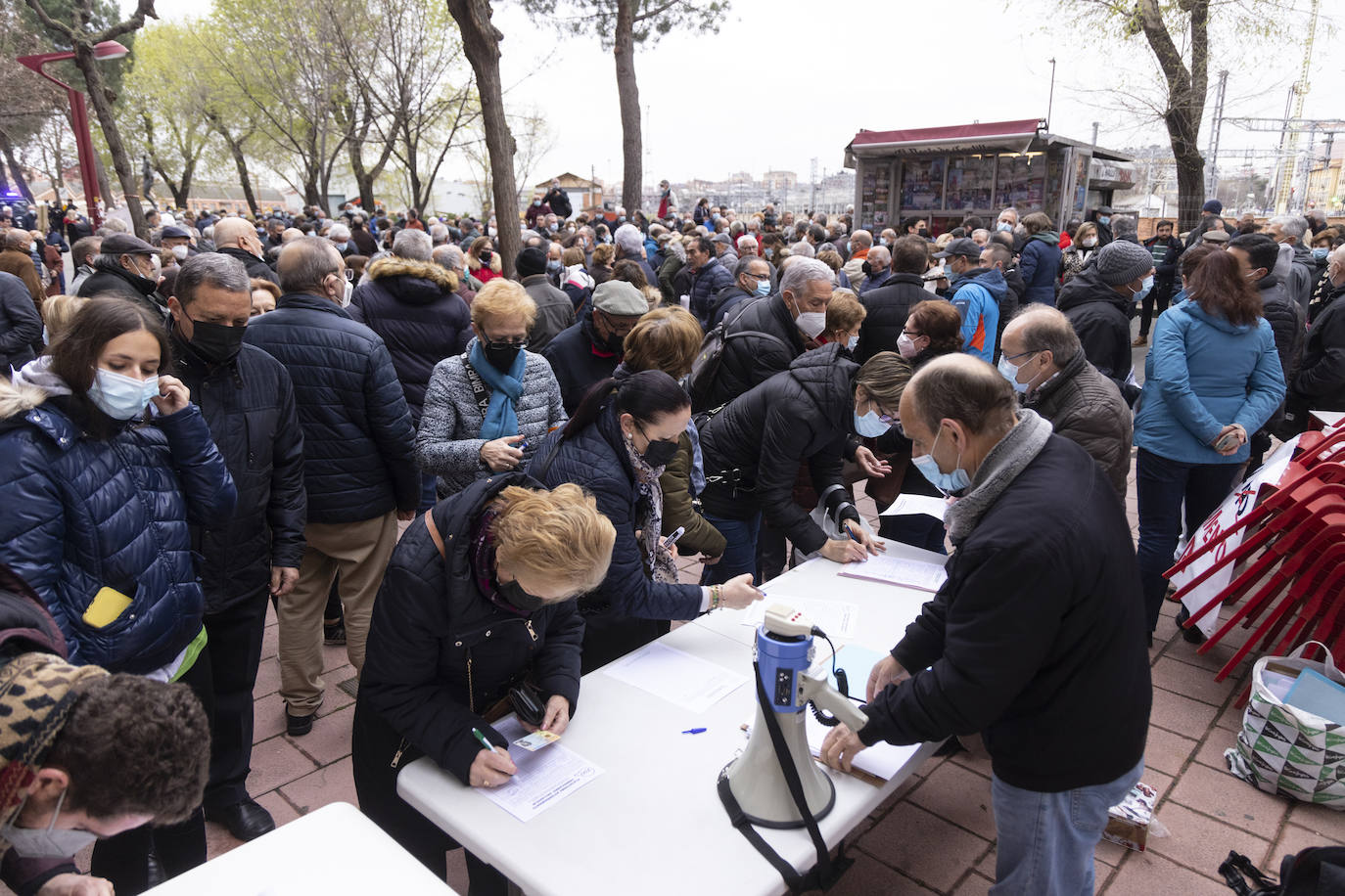 Fotos: Manifestación por el soterramiento en Valladolid