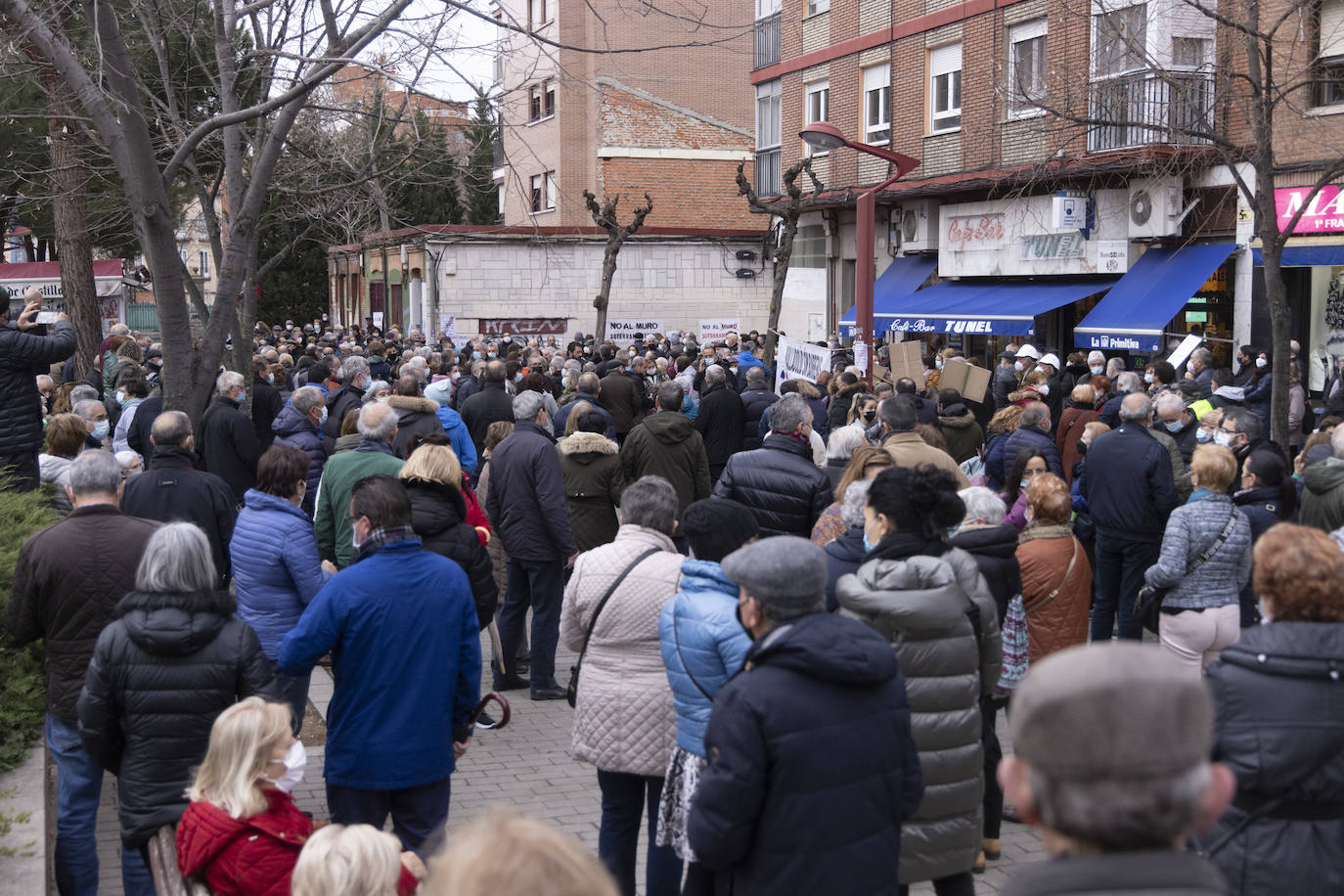 Fotos: Manifestación por el soterramiento en Valladolid