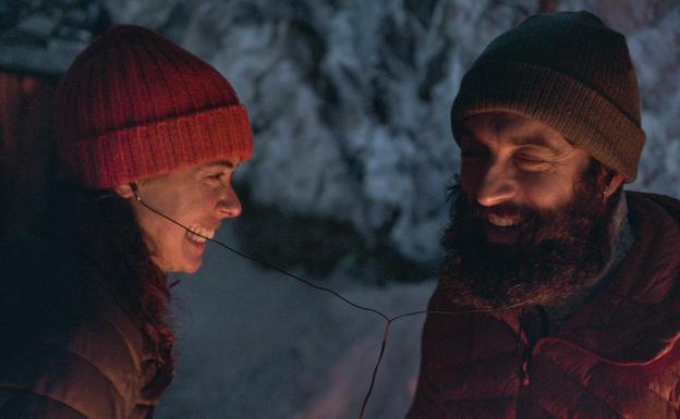 Patricia Löpez Arnáiz y Javier Rey en 'La cima'.