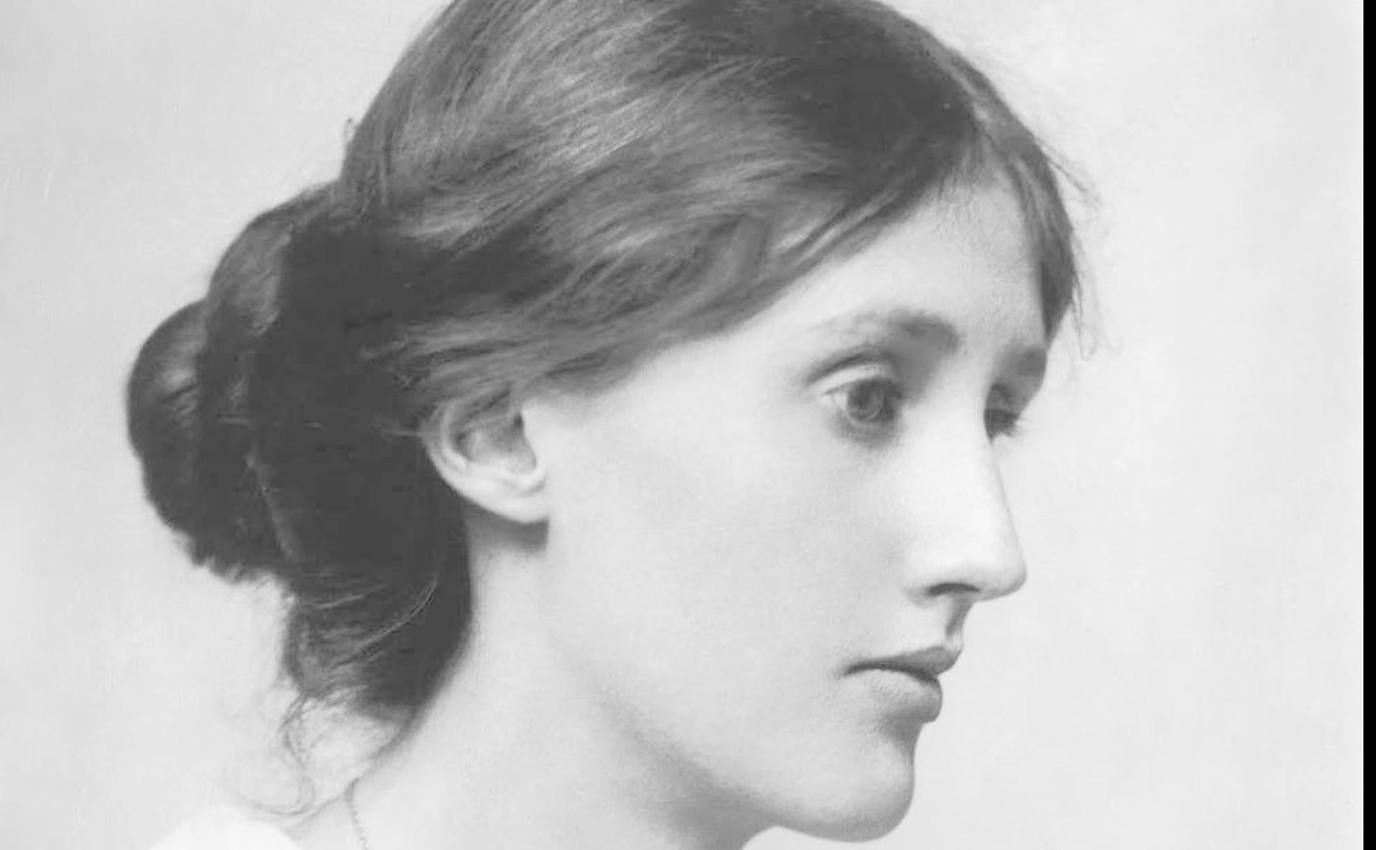 Retrato de la escritora Virginia Woolf. 