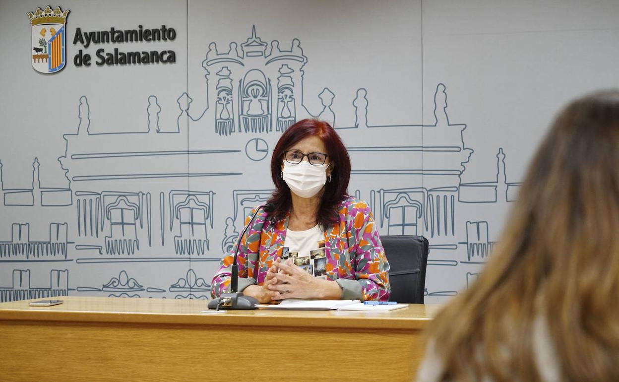 Carmen Díez, concejala de Podemos.