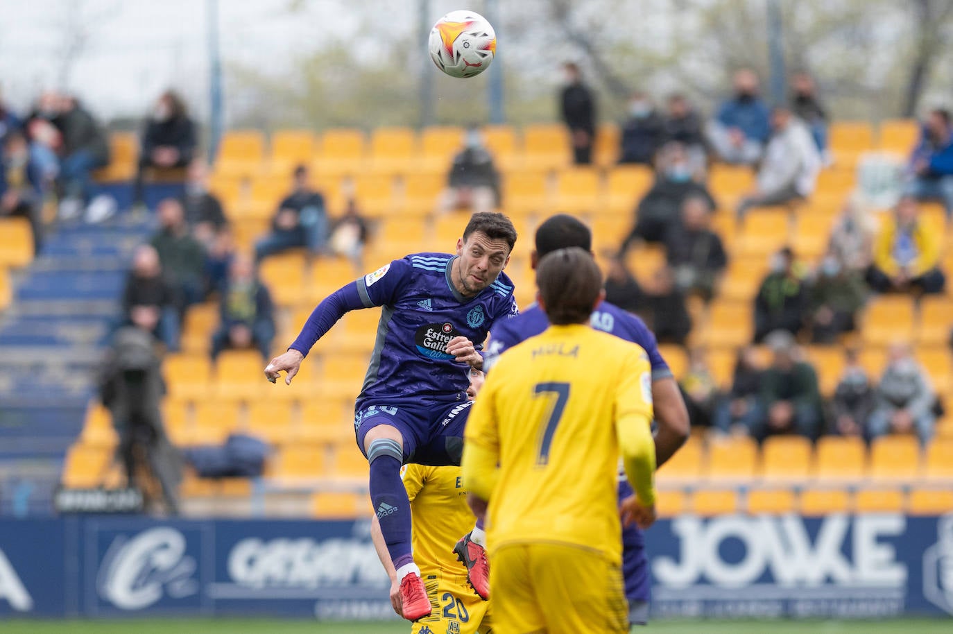 Partido del Real Valladolid en Alcorcón.