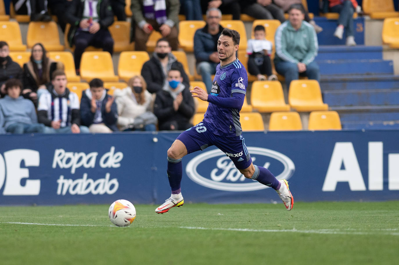 Partido del Real Valladolid en Alcorcón.
