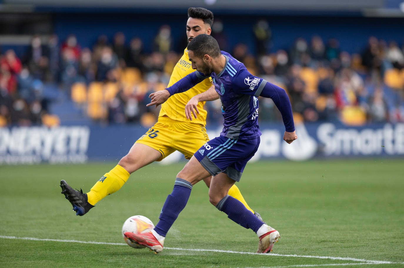 Partido del Real Valladolid en Alcorcón.