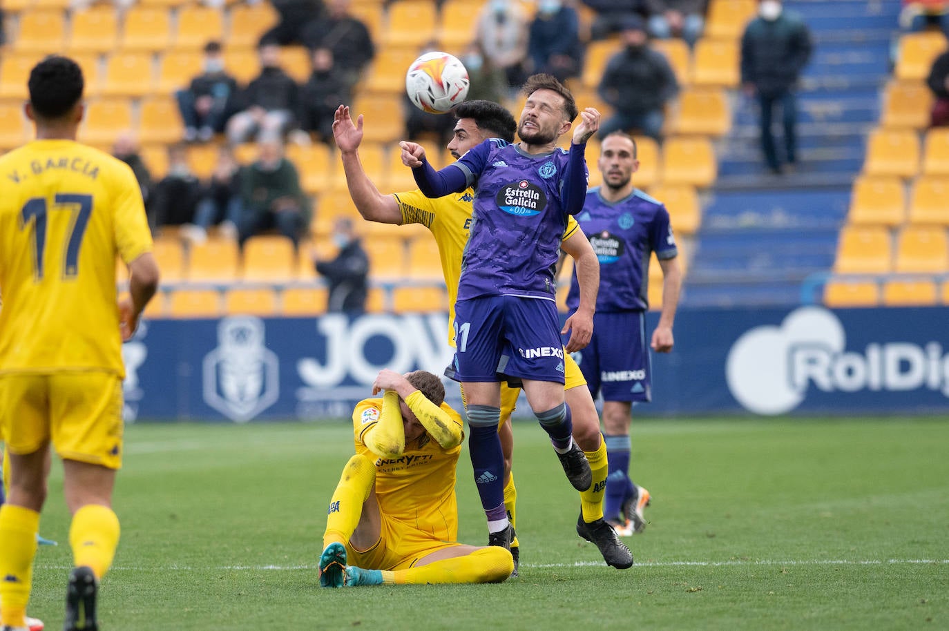 Partido del Real Valladolid en Alcorcón.