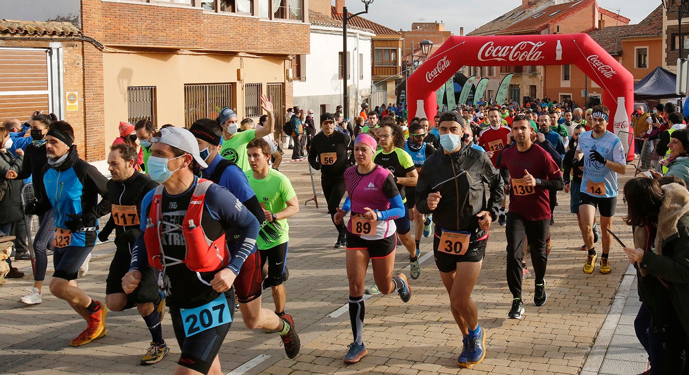 Villamuriel acoge el Trail de Vallejuelos