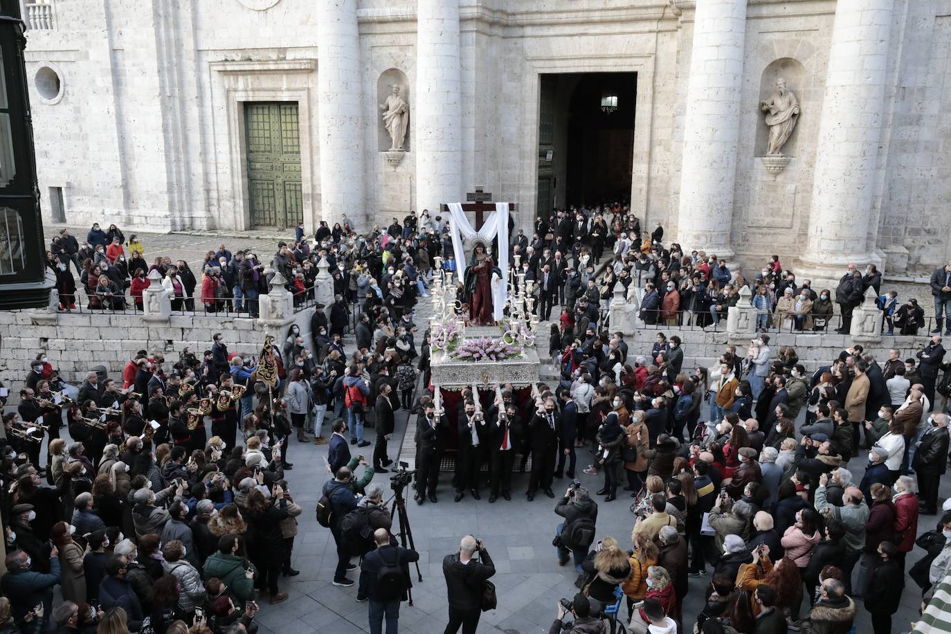Fotos: Procesión extraordinaria por los 75 años de la sede de la Cofradía del Santísimo Cristo Despojado, Cristo Camino del Calvario y Nuestra Señora de la Amargura