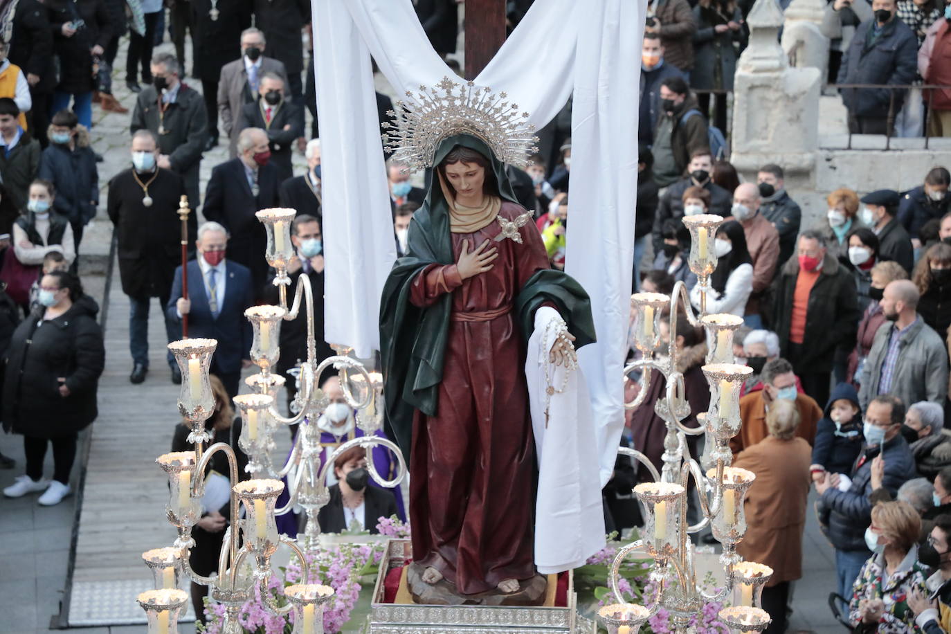 Fotos: Procesión extraordinaria por los 75 años de la sede de la Cofradía del Santísimo Cristo Despojado, Cristo Camino del Calvario y Nuestra Señora de la Amargura