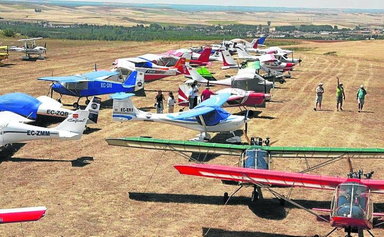 Aeródromo de Herrera de Pisuerga. 