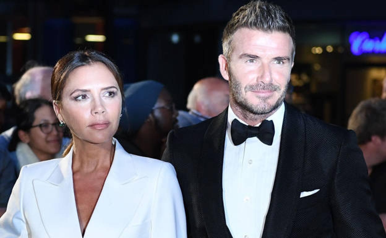 David y Victoria Beckham. 