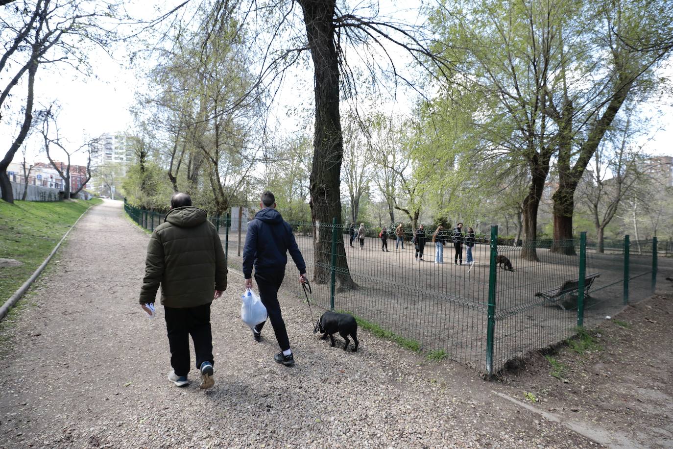 Fotos: Parque canino de las Moreras en Valladolid