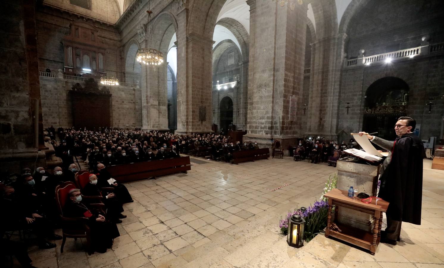 Fotos: Javier Burrieza pronuncia el pregón de la Semana Santa de Valladolid