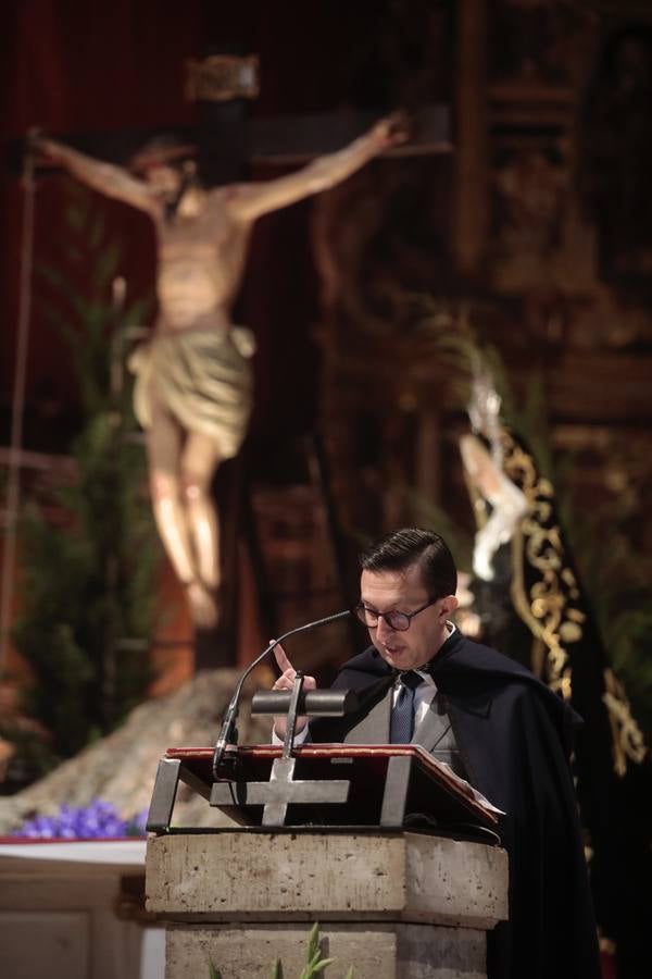 Fotos: Javier Burrieza pronuncia el pregón de la Semana Santa de Valladolid