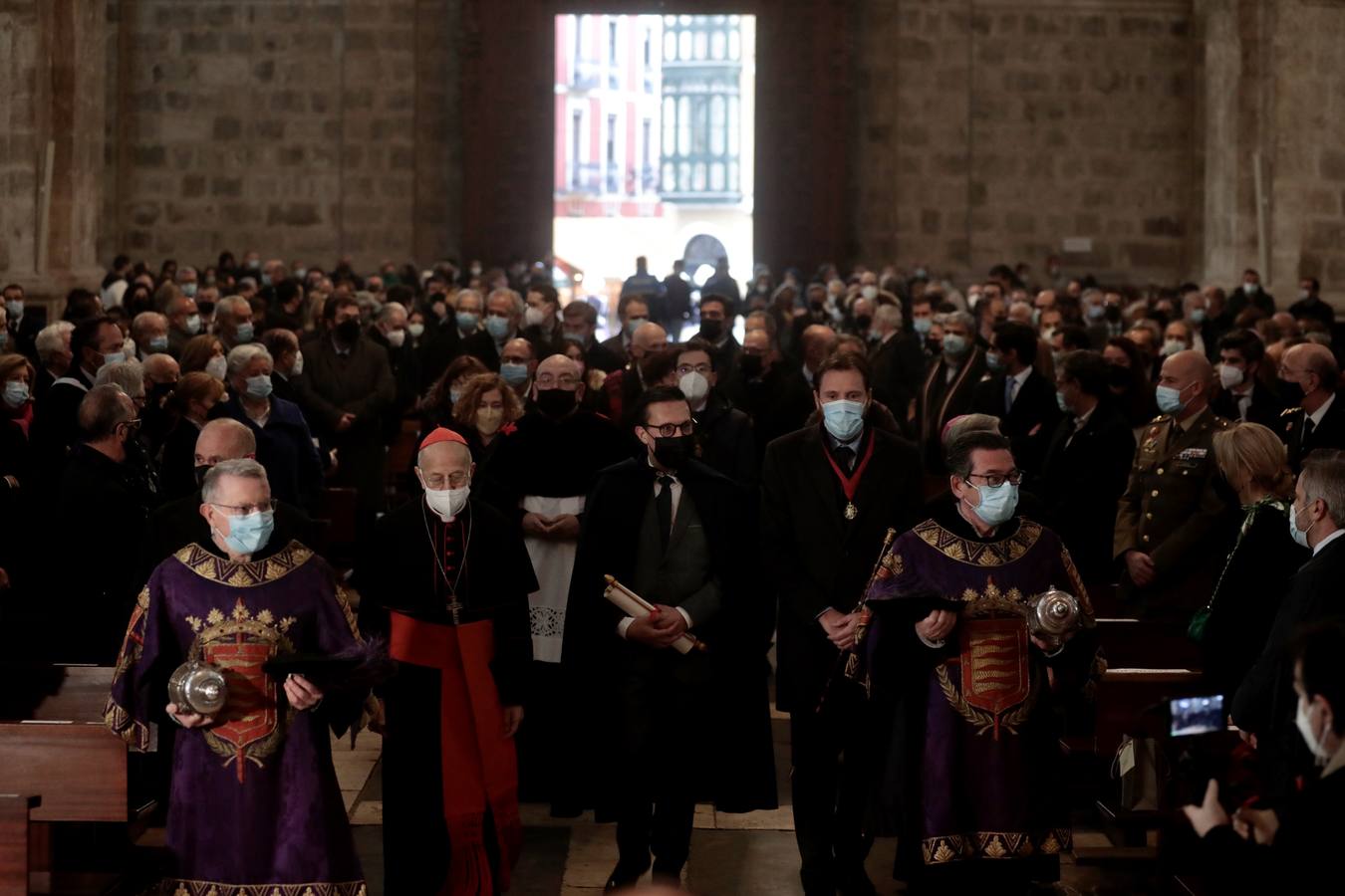 Fotos: Javier Burrieza pronuncia el pregón de la Semana Santa de Valladolid