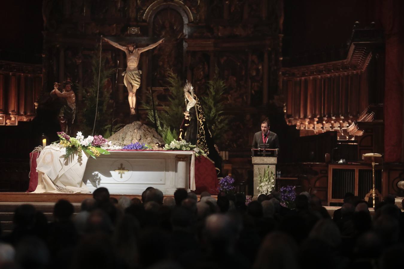 Fotos: Javier Burrieza pronuncia el pregón de la Semana Santa de Valladolid