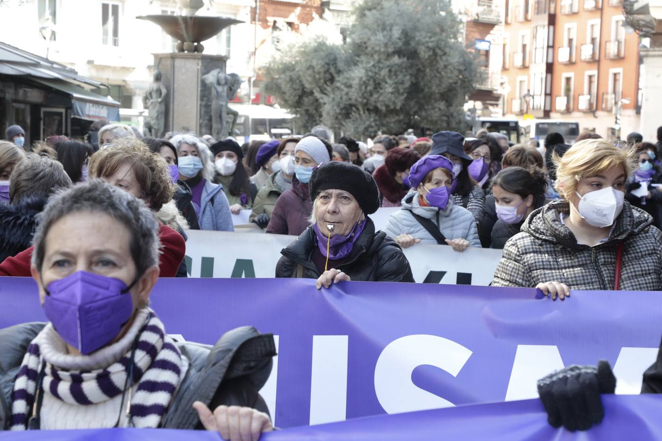 Fotos: Manifestación feminista en Valladolid