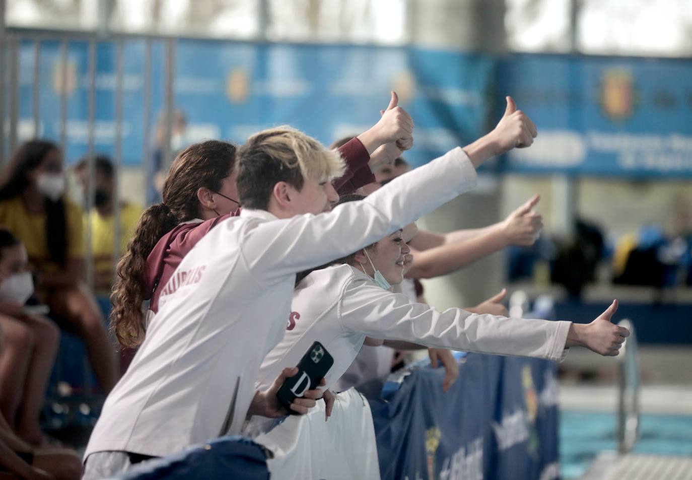 XXII Campeonatos de España de natación artística en la piscina municipal de Parquesol. 