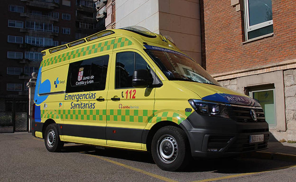 Ambulancia del 112. 