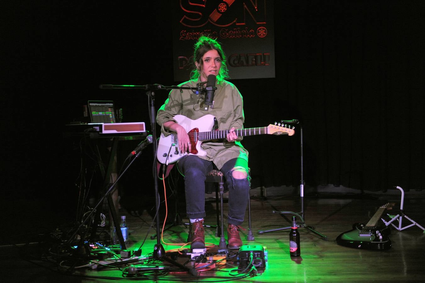 Fotos: Actuación de Carmen Boza en la sala Porta Caeli de Valladolid