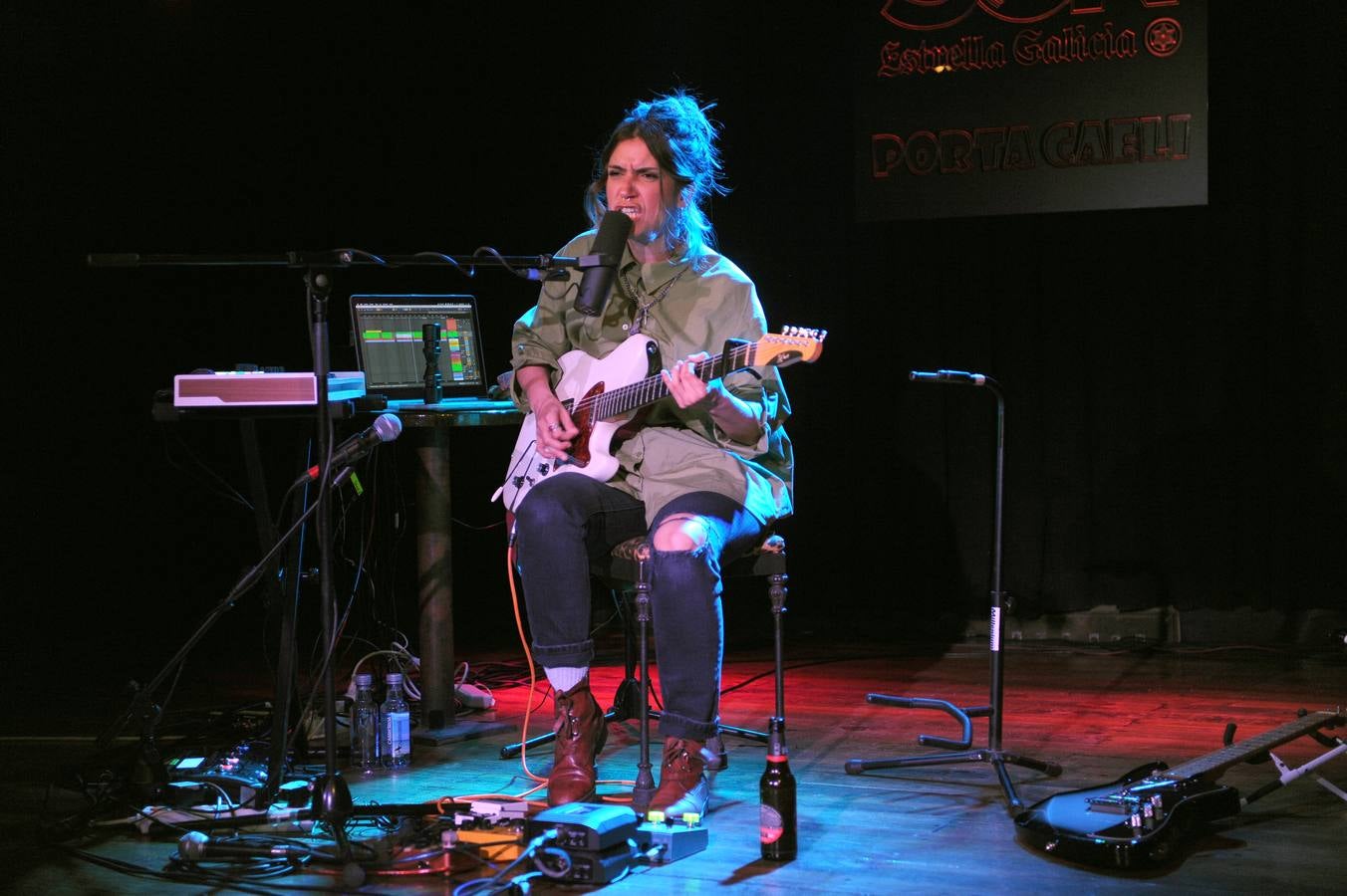 Fotos: Actuación de Carmen Boza en la sala Porta Caeli de Valladolid